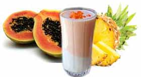 Un dessert digestif tropical débordant d'enzymes digestives et anti-inflammatoires