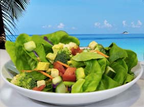 La salade de la défense et de l'immunité