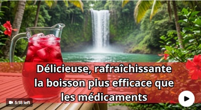 Un Verre de Fraîcheur … et un Geste pour votre Cœur
